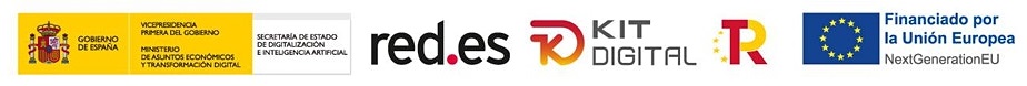 Gobierno de España, red.es, Kit Digital, Plan de Recuperación y Unión Europea NextGenerationEU